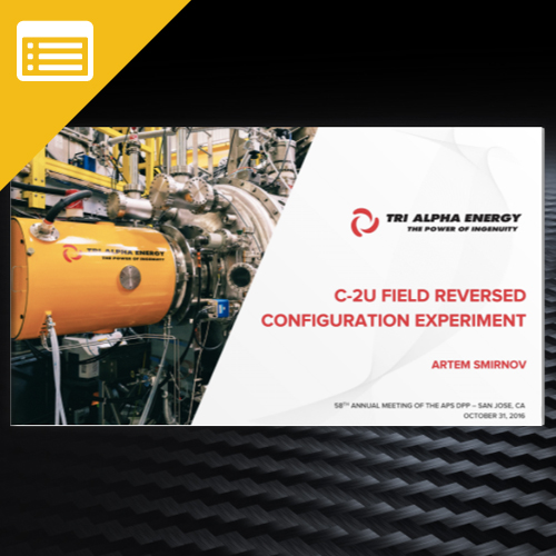 C-2U Field Reversed Configuration Experiment