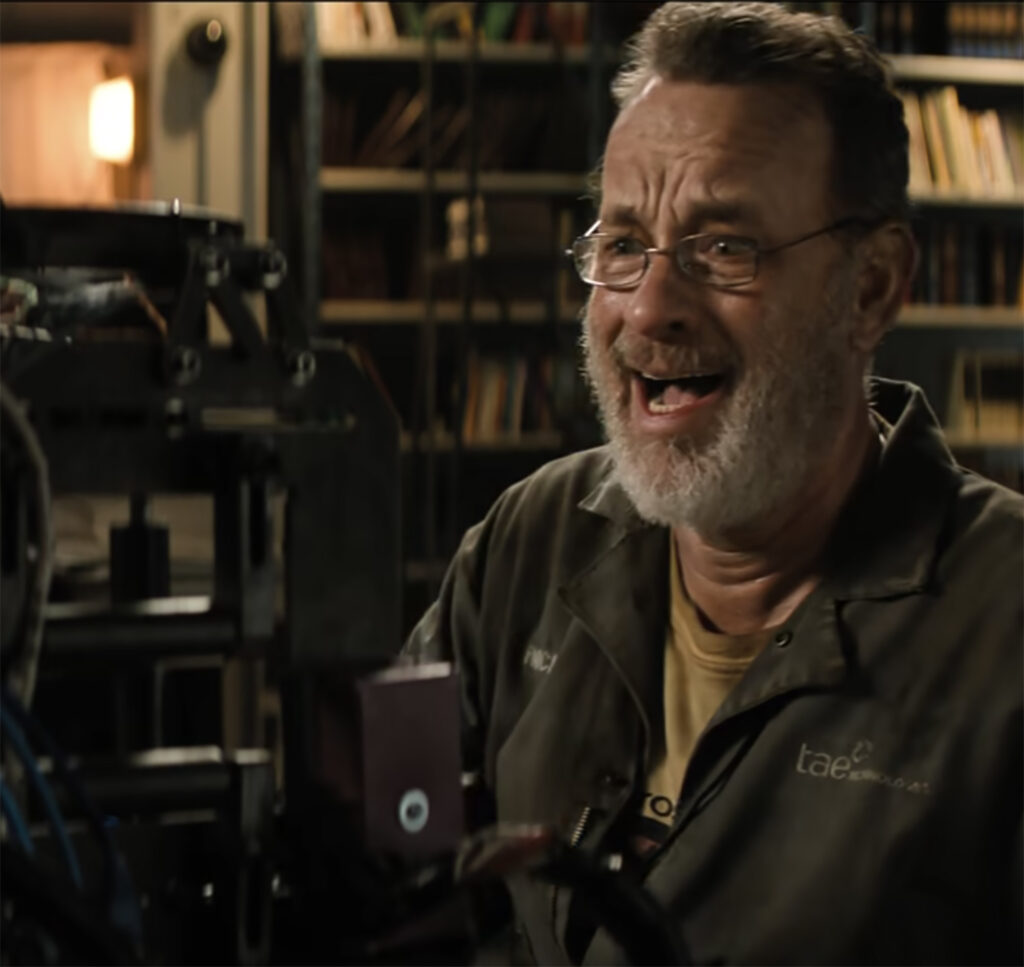 Tom Hanks' TAE uniform in 'Finch'