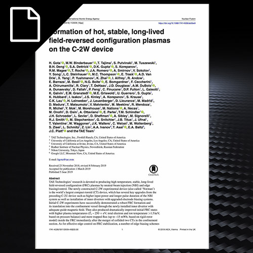 Formation of Hot, Stable, Long-Lived Field-Reversed Configuration Plasmas on the C-2W Device