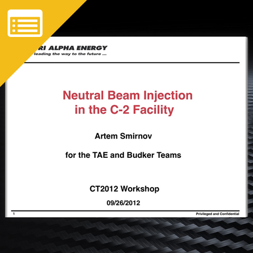 Neutral Beam Injection in the C-2 Facility