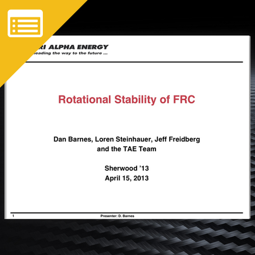 Rotational Stability of FRC