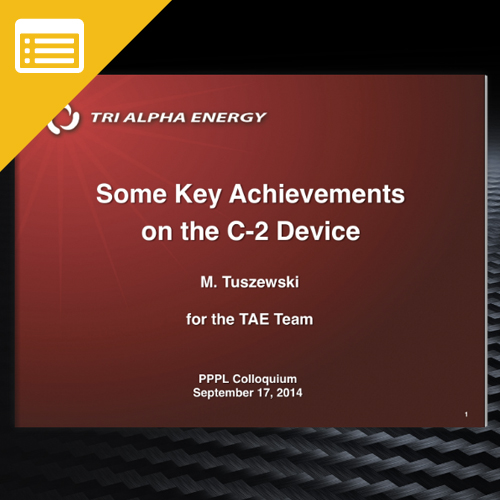 Some Key Achievements on the C-2 Device