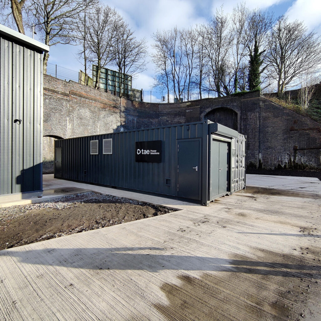 A TAE Power Solutions’ high-voltage test facility at the BCIMO site in Dudley, UK. TAE Power Solutions will develop, validate, and industrialise modular battery packs for e-mobility and energy storage.